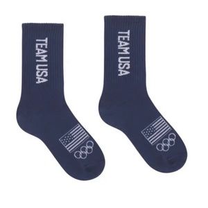 SKIMS USA Navy Socks
